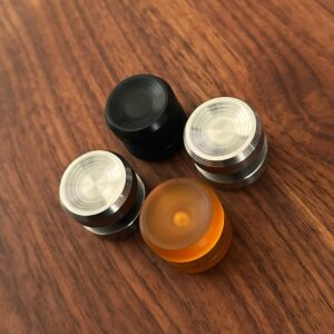 Black Ultem - Chubby Buttons